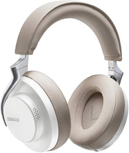 Load image into Gallery viewer, Shure AONIC 50 Wireless Noise Cancelling Headphones, Premium Studio-Quality Sound, Bluetooth 5 Wireless Technology, Comfort Fit Over Ear, 20 Hours Battery Life, Fingertip Controls - White