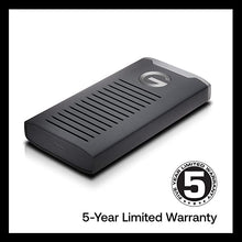 Load image into Gallery viewer, G-Technology 2TB G-DRIVE mobile SSD Durable Portable External Storage - USB-C (USB 3.1), Up to 560 MB/s - 0G06054-1, black