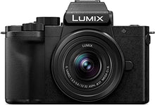 Load image into Gallery viewer, Panasonic LUMIX G100 4k Mirrorless Camera for Photo and Video, Built-in Microphone with Tracking, Micro Four Thirds Interchangeable Lens System, 12-32mm Lens, 5-Axis Hybrid I.S, DC-G100KK (Black)