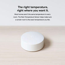 Load image into Gallery viewer, Google Nest Temperature Sensor 3 Pack - Nest Thermostat Sensor - Nest Sensor That Works with Nest Learning Thermostat and Nest Thermostat E - Smart Home