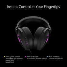 Load image into Gallery viewer, ASUS ROG Delta S Gaming Headset with USB-C | Ai Powered Noise-Canceling Microphone | Over-Ear Headphones for PC, Mac, Nintendo Switch, and Sony Playstation | Ergonomic Design , Black