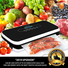 Load image into Gallery viewer, NutriChef PKVS Vacuum_Sealer_Machine, 12", Black