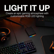 Load image into Gallery viewer, Seagate FireCuda Gaming Hard Drive External Hard Drive 2TB - USB 3.2 Gen 1, RGB LED Lighting for PC and Mac with Rescue Services (STKL2000400)