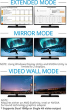 Load image into Gallery viewer, gofanco Prophecy 1x2 Mini DisplayPort 1.2 to Dual DisplayPort Adapter - 2 Port DP MST Hub with Extended Display Mode - 4K @30Hz (for Windows PCs, Not MacOS Compatible), TAA Compliant (PRO-MSTmDP2DP)