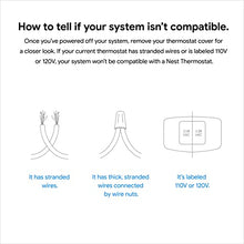 Load image into Gallery viewer, Google Nest Thermostat - Smart Thermostat for Home - Programmable Wifi Thermostat - Fog