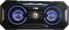 Load image into Gallery viewer, Altec Lansing Mix 2.0 - Bluetooth Speaker, Wireless, Waterproof, Floatable, Portable, Speakers, Loud Volume, Strong Bass, Rich Stereo System, 100 ft Wireless Range, IP67, Black with Lights