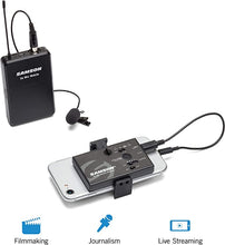 Load image into Gallery viewer, SAMSON Go Mic Mobile Professional Lavalier Wireless System for Mobile Video