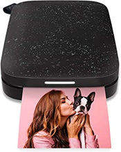 Load image into Gallery viewer, HP Sprocket Portable 2x3" Instant Photo Printer (Noir) Print Pictures on Zink Sticky-Backed Paper from your iOS & Android Device.