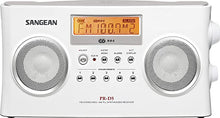 Load image into Gallery viewer, Sangean PR-D5 Portable Radio with Digital Tuning and RDS (White)