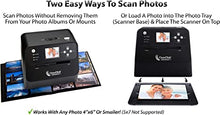 Load image into Gallery viewer, ClearClick 14 MP QuickConvert 2.0 Photo, Slide, and Negative Scanner - Scan 4x6 Photos & 35mm, 110, 126 Film