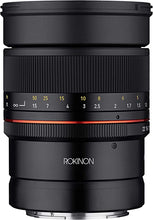 Load image into Gallery viewer, Rokinon 85mm F1.4 Weather Sealed High Speed Telepoto Lens for Nikon Z Mirrorless Cameras