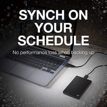 Load image into Gallery viewer, Seagate Backup Plus Slim 2TB External Hard Drive Portable HDD û Black USB 3.0 for PC Laptop and Mac, 2 Months Adobe CC Photography (STDR2000100)