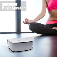 Load image into Gallery viewer, JTD Wireless Stereo Music Speaker Bluetooth Wireless Speaker, High Definition Audio, 10W Two Acoustic Drivers, Rechargeable Battery (Silver)