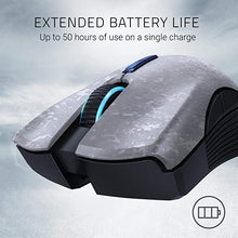 Load image into Gallery viewer, Razer Mamba Wireless Gaming Mouse: 16,000 DPI Optical Sensor, Chroma RGB Lighting, 7 Programmable Buttons, Mechanical Switches, Up to 50 Hr Battery Life, Gears of War 5 Edition