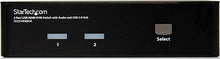 Load image into Gallery viewer, StarTech.com 2 Port USB HDMI KVM Switch with Audio and USB 2.0 Hub - 1080p (1920 x 1200), Hotkey Support - Dual Port Keyboard Video Monitor Switch (SV231HDMIUA)