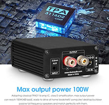 Load image into Gallery viewer, Nobsound NS-03G Subwoofer Amplifier 100W Mini Sub Power Amp (Black)