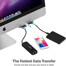 Load image into Gallery viewer, SABRENT Multi-Port iMac Hub with Front Access USB Ports, SD/Micro SD Card Reader, 3.5mm Headphone Jack and Rear HDMI 2.0 Output (iMac 2017 to 2020) (HB-SIMC)