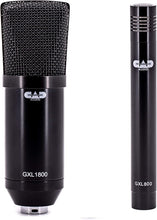 Load image into Gallery viewer, CAD Audio GXL1800SP Studio Pack with GXL1800 Side Address & GLX800 Small Diaphragm Mic - Perfect for Studio, Podcasting & Streaming