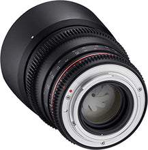 Load image into Gallery viewer, Rokinon 85mm T1.5 High Speed Full Frame Cine DSX Lens for Canon EF