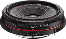 Load image into Gallery viewer, Pentax K-Mount HD DA 40mm f/2.8 40-40mm Fixed Lens for Pentax KAF (Limited Black)
