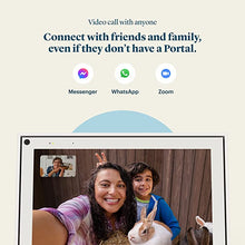 Load image into Gallery viewer, Facebook Portal - Smart Video Calling 10” Touch Screen Display with Alexa – White