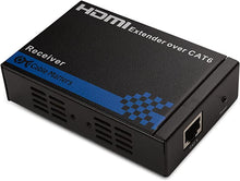 Load image into Gallery viewer, Cable Matters Wall Mount HDMI Extender (HDMI Over Ethernet Cable) with TCP/IP Support for 1-to-Many Setup - Up to 300 Feet