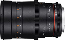 Load image into Gallery viewer, Rokinon Cine DS 135mm T2.2 ED UMC Telephoto Cine Lens for Nikon Digital SLR Cameras