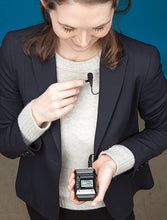 Load image into Gallery viewer, Zoom F1-LP Lavalier Body-Pack Recorder, Audio for Video Recorder, Records to SD Card, Battery Powered, Includes Lavalier Microphone