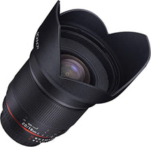 Load image into Gallery viewer, Rokinon 16M-C 16mm f/2.0 Aspherical Wide Angle Lens for Canon EF Cameras