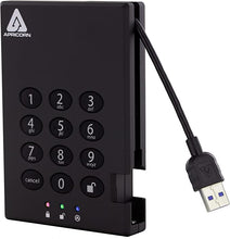 Load image into Gallery viewer, Apricorn 2TB Aegis Padlock USB 3.0 SSD 256-Bit Encrypted Portable Drive (A25-3PL256-S2000)