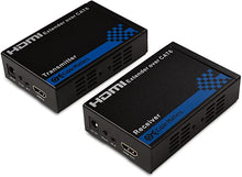 Load image into Gallery viewer, Cable Matters Wall Mount HDMI Extender (HDMI Over Ethernet Cable) with TCP/IP Support for 1-to-Many Setup - Up to 300 Feet