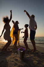 Load image into Gallery viewer, Altec Lansing IMW899 Soundbucket XL | Rugged Portable Waterproof Snowproof Wireless Bluetooth Speaker, Built-in QI Wireless Charging, Illuminating LED Lights (Black)