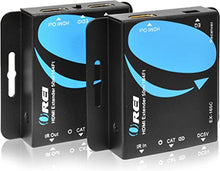 Load image into Gallery viewer, HDMI Extender Over CAT5/CAT6 by OREI with IR Upto 164 Feet - Loop Out - 1080P Full HD Signal Distribution (EX-165C+)