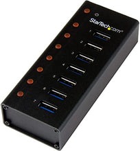 Load image into Gallery viewer, StarTech.com 7 Port USB 3.0 Hub (5 Gbps) - Metal Enclosure - Desktop or Wall Mountable - Rugged & industrial Powered USB Expander and Splitter Hub (ST7300U3M)