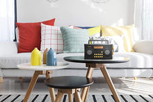 Load image into Gallery viewer, Sangean PR-D17 AM/FM-RDS Portable Radio Specially Designed for The Visually Impaired with Helpful Guided Voice Prompts, Black, 10 Station Presets (5 AM, 5 FM), Stereo/Mono Switch, Alarm Timer