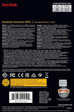 Load image into Gallery viewer, SanDisk Extreme PRO 128GB CompactFlash Memory Card UDMA 7 Speed Up To 160MB/s- SDCFXPS-128G-X46