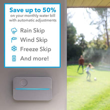 Load image into Gallery viewer, Rachio 3 Smart Sprinkler Controller, 8 Zone 3rd Generation, Alexa and Apple HomeKit Compatible with Hyperlocal Weather Intelligence Plus and Rain, Freeze and Wind Skip