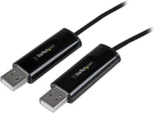Load image into Gallery viewer, StarTech.com 2 Port USB Keyboard Mouse Switch Cable w/ File Transfer for PC and Mac« - USB File Transfer Cable - Dual Port USB KM Switch (SVKMS2)