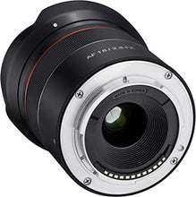 Load image into Gallery viewer, Samyang SYIO18AF-E AF 18mm F2.8 Wide Angle auto Focus Full Frame Lens for Sony E Mount, Black