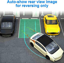 Load image into Gallery viewer, Backup Camera for Car HD 1080P with Monitor Kit License Plate Hitch Rear View Camera for Cars Trucks SUVs Campers Two Video Channels Support 2nd Camera for Baby Car Mirror Camera - Rohent R1