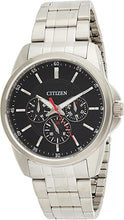 Load image into Gallery viewer, Citizen Quartz Mens Watch, Stainless Steel, Classic, Silver-Tone (Model: AG8340-58E)