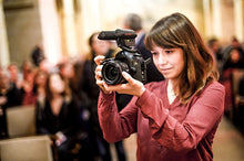 Load image into Gallery viewer, Sennheiser Professional MKE 440 Compact Stereo Shotgun Microphone with 3.5mm Connector for Cameras, 506258