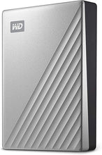 Load image into Gallery viewer, WD 5TB My Passport Ultra for Mac Silver Portable External Hard Drive HDD, USB-C and USB 3.1 Compatible - WDBPMV0050BSL-WESN