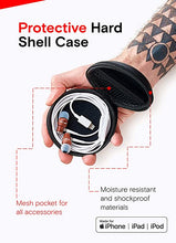 Load image into Gallery viewer, Symphonized NRG MFI Wired Earbuds – Apple Certified – in-Ear Noise-Isolating – Stereo Headphones – Premium Genuine Bubinga Wood – Lightning Headphones Compatible with Apple Devices (White)