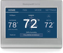 Load image into Gallery viewer, Honeywell Home RTH9585WF1004 Wi-Fi Smart Color Thermostat, 7 Day Programmable, Touch Screen, Energy Star, Alexa Ready