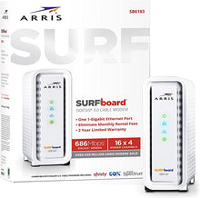 Load image into Gallery viewer, ARRIS Surfboard SB6183 Cable Modem, White