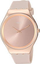 Load image into Gallery viewer, Swatch 1810 Skin Irony Stainless Steel Quartz Silicone Strap, Pink, 16 Casual Watch (Model: SYXG101)