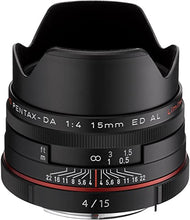 Load image into Gallery viewer, Pentax K-Mount HD DA 15mm f/4 ED AL Fixed Lens for Pentax KAF Cameras ( Limited Silver)