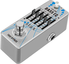 Load image into Gallery viewer, Stax Bass EQ Pedal 5 Band Equalizer Pedals For Bass Guitar With 5 Band Graphic Mini Size True Bypass