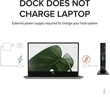 Load image into Gallery viewer, Plugable USB 3.0 Universal Laptop Docking Station Dual Monitor for Windows and Mac (Dual Video: HDMI and DVI/VGA/HDMI, Gigabit Ethernet, Audio, 6 USB Ports)